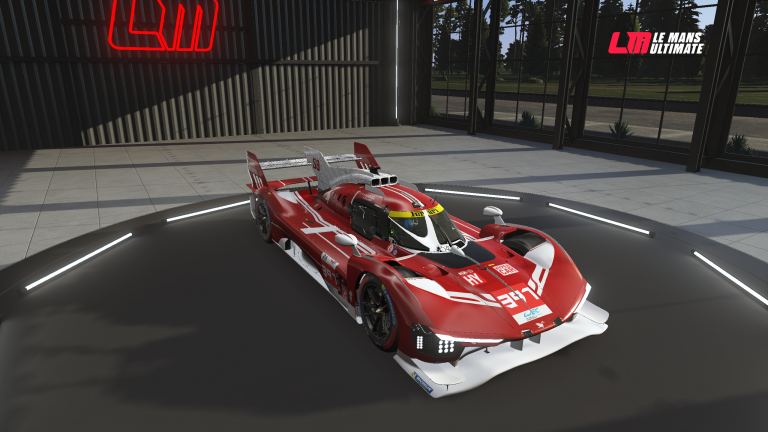 Livré Le Mans Ultimate profil droite
