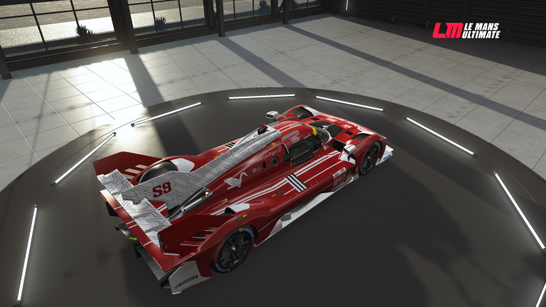 Livré Le Mans Ultimate profil arrière droite